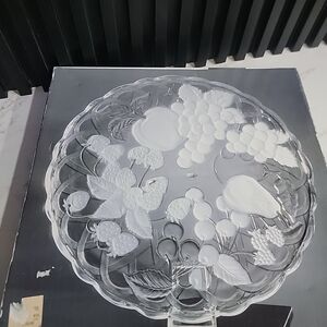 Crystal plate brand new